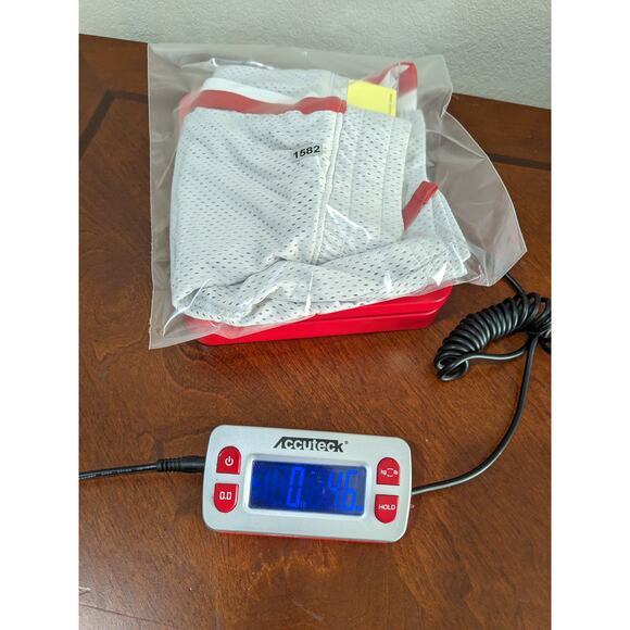 All in Motion Basketball Shorts XS 4 5 Mesh Silver Red Boys‎ Sports Gym Active - Picture 9 of 9